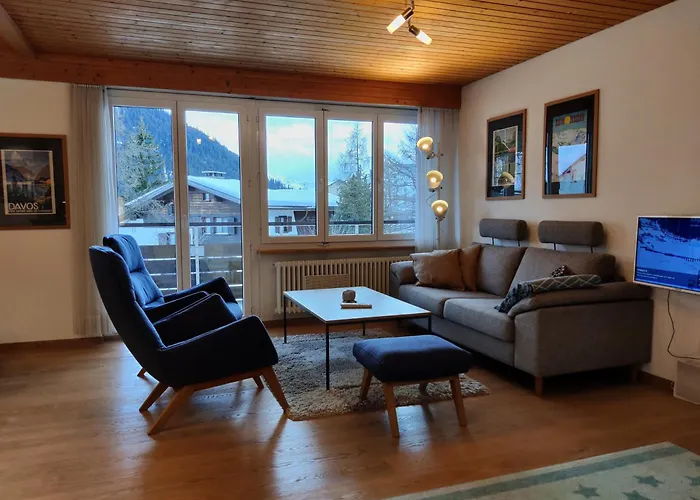 2,5 Zi Dischma 20 Tinzenblick Apartment Davos